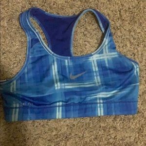 Nike dri fit sports bra.